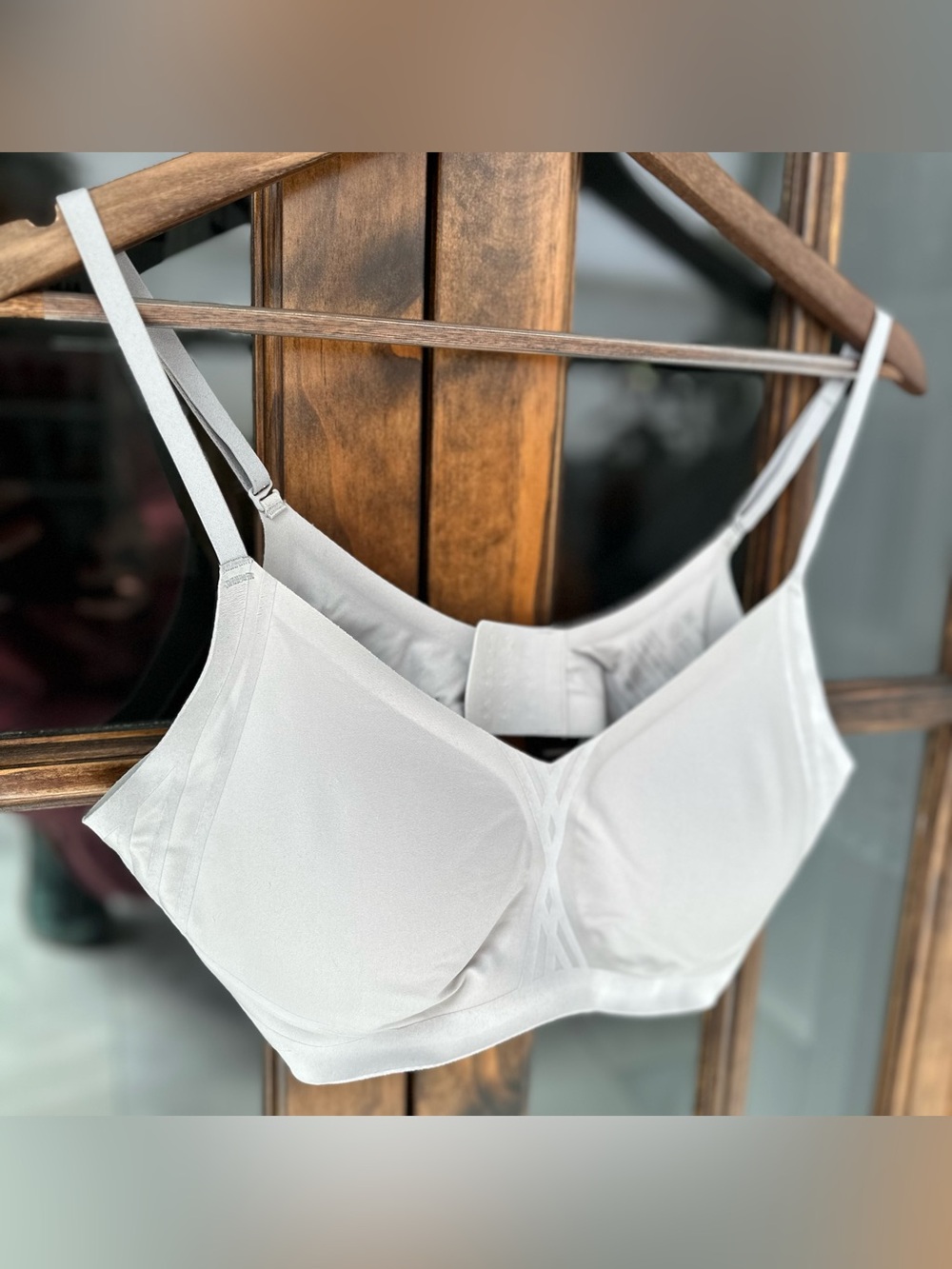 Gray Honeylove Silhouette Bra